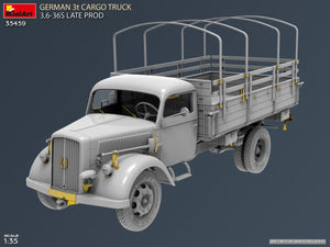 MiniArt 35459 German 3t Cargo Truck 3.5-36s Late Production 1/35 – Bild 4