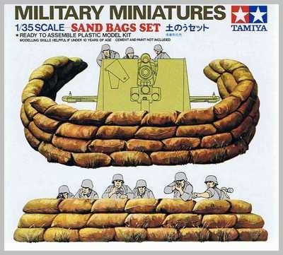Ensemble de sacs de sable Tamiya 35025 (1/35) 