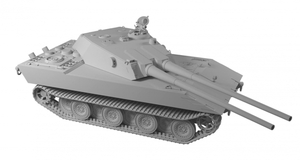Modelcollect UA-35028 First of War, German E100 super havy tank,Ausf.G. 105mm twin guns 1/35 – immagine 4