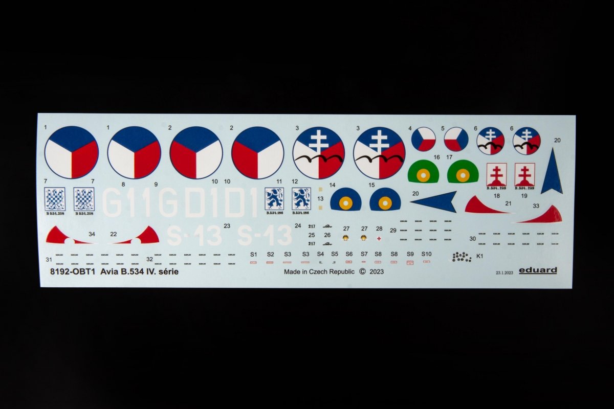Eduard 8192 Avia B-534 IV serie 1/48 – Bild 4
