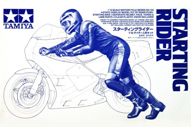 Tamiya 14124 Starting Rider 1/12