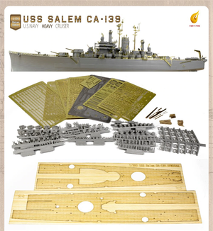 Very Fire VF350022 USS Salem CA-139 Detail Up Set for VF350919 1/350 – imagen 2