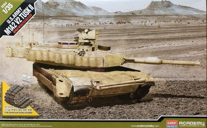 Academy 13504 M1A2 Abrams SEP v2 TUSK II 1/35 