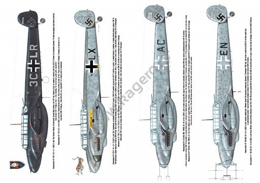 Kagero 3016 Messerschmitt Bf 110 vol. I EN/PL – immagine 4