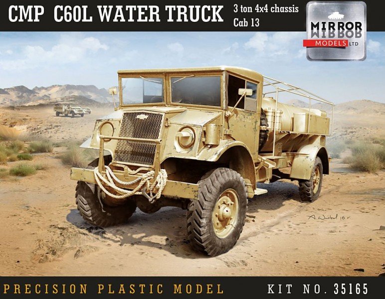 Mirror Models 35165 CMP CHEVROLET C60L WATER TRUCK 1/35