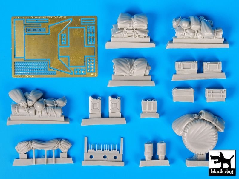 Black Dog T35113 Marmon -Herrington Mk II accessories set 1/35 – immagine 6