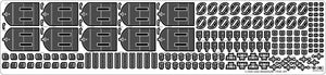 Pontos 35026FN USS BB-63 Missouri 1945 Detail Up Set (Teak tone stained wooden deck) 1/350 – image 19