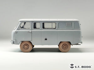 ET Model P35-115 Fourgon militaire russe UAZ 3909 Roues affaissées Pour ZVEZDA 3644 1/35 – image 9