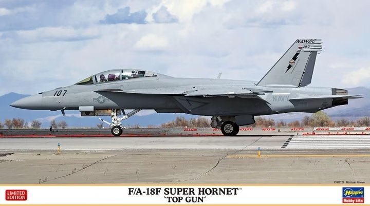 Hasegawa 02404 F/A-18F Super Hornet "Top Gun" 1/72