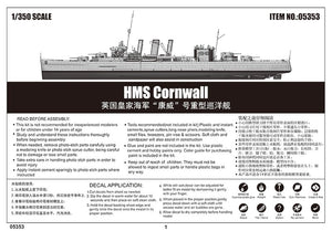 Trumpeter 05353 HMS Cornwall 1/350 – Bild 5
