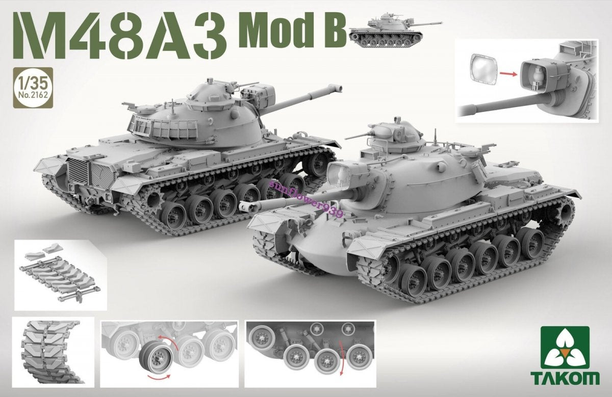 Takom 2162 M48A3 Mod B 1/35 – Bild 2