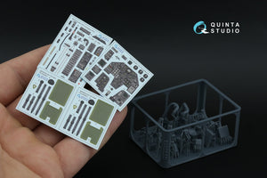 Quinta Studio QD+35153 AH-1W 3D-Printed &amp;amp; coloured Interior on decal paper (Trumpeter) (with 3D-printed resin parts) 1/35 – Bild 11