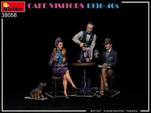 MiniArt 38058 CAFE VISITORS 1930-40S 1/35 – imagen 4