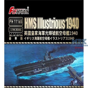 FlyHawk Model FH1116S HMS Illustrious 1940 Deluxe Edition 1/700