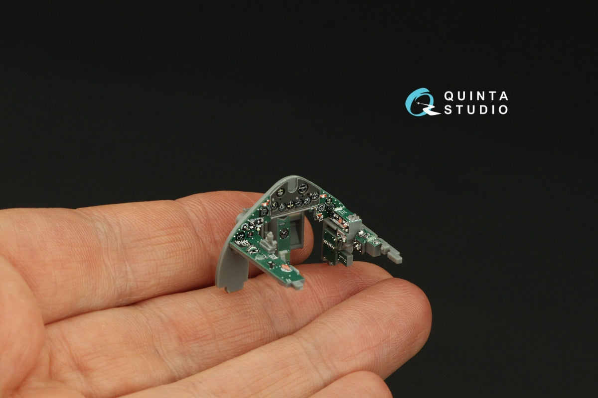 Quinta Studio QD48334 F4F-4 Wildcat 3D-Printed &amp;amp; coloured Interior on decal paper (Tamiya) 1/48 – immagine 9