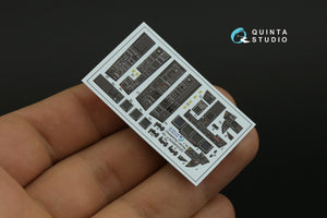 Quinta Studio QDS-48433 F-15I 3D-Printed &amp;amp; coloured Interior on decal paper (Academy) (Small version) 1/48 – imagen 5