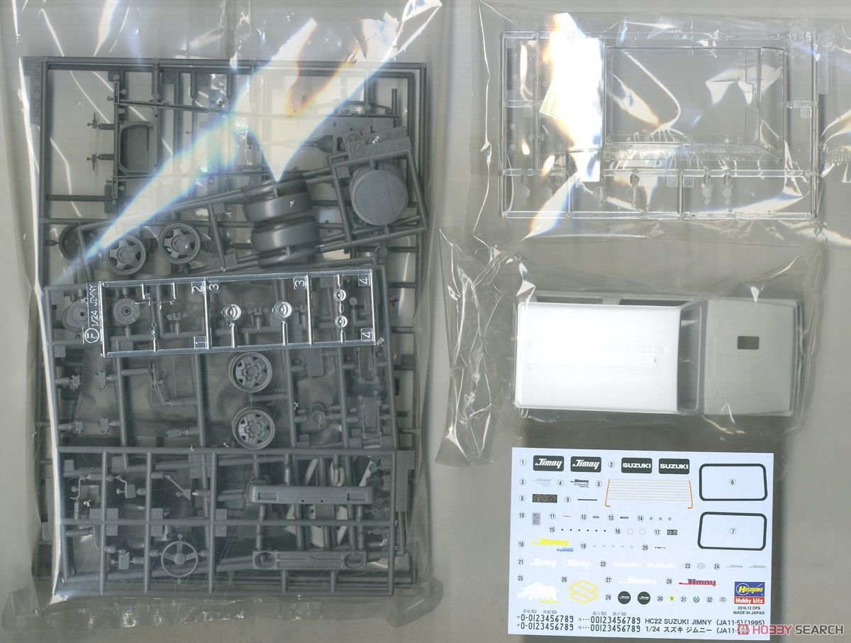 Hasegawa HC22 SUZUKI JIMNY (JA11-5) 1/24 – Bild 8