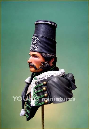 Young Miniatures YH1501-R The 9th Regiment Death Hussars 150mm – immagine 3