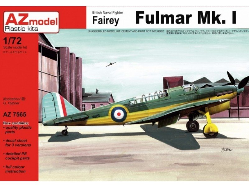AZmodel AZ7565 Fairey Fulmar Mk.I 1/72