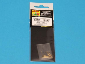 Aber 350L-55 Set of Barrels for Narvic class destroyers type 1936B: 127mm x 5; 37mm (C/30) x 8; 37mm(M42) x 10; 20mm x 18 (1/350) – image 2