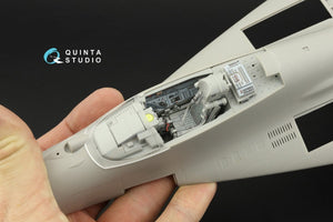 Quinta Studio QD32176 MiG-29A NATO service 3D-Printed &amp;amp; coloured Interior on decal paper (Trumpeter) 1/32 – immagine 12