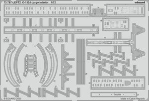Eduard 73797 C-130J cargo interior ZVEZDA 1/72 – immagine 2