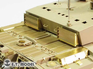 ET Model EA35-110 British Challenger 2 Main Battle Tank(Desertised) Grilles For TAMIYA Kit 1/35