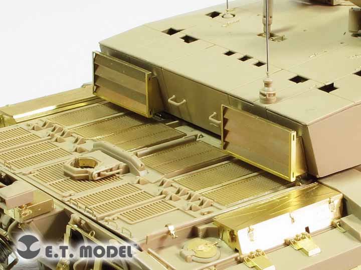 ET Model EA35-110 British Challenger 2 Main Battle Tank(Desertised) Grilles For TAMIYA Kit 1/35