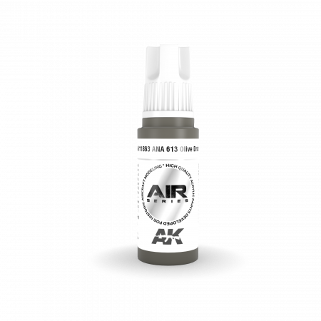 AK Interactive AK11863 ANA 613 OLIVE DRAB – AIR 17 ml – zdjęcie 2