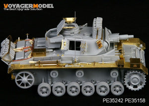 Voyager Model PE35242 WWII German Pz.Kpfw.III Ausf.N sPz.Abt 501 Afrika For DRAGON 6431 1/35 – Bild 3