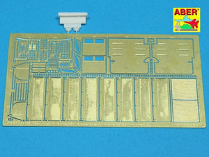 Aber 48026 Tiger I wczesny- część 3 - błotniki do Afrika corps (TAM) 1/48 – zdjęcie 3
