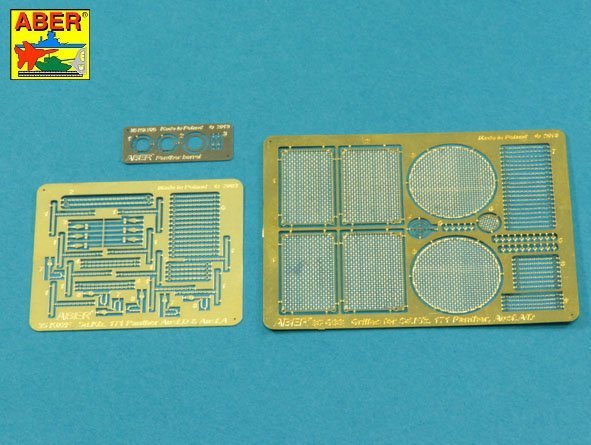 Aber 35K02T Pz.Kpfw. V Ausf.D and A (Sd.Kfz.171) Panther for Takom 1/35 – Bild 3