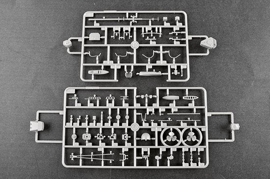Trumpeter 05359 German Tirpitz Battleship 1/350 – immagine 5