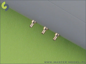 Master AM-48-025 P-40 EN - carénages avec tubes de souffle pour Browning .50cal (6 pièces) (1/48)  – image 3