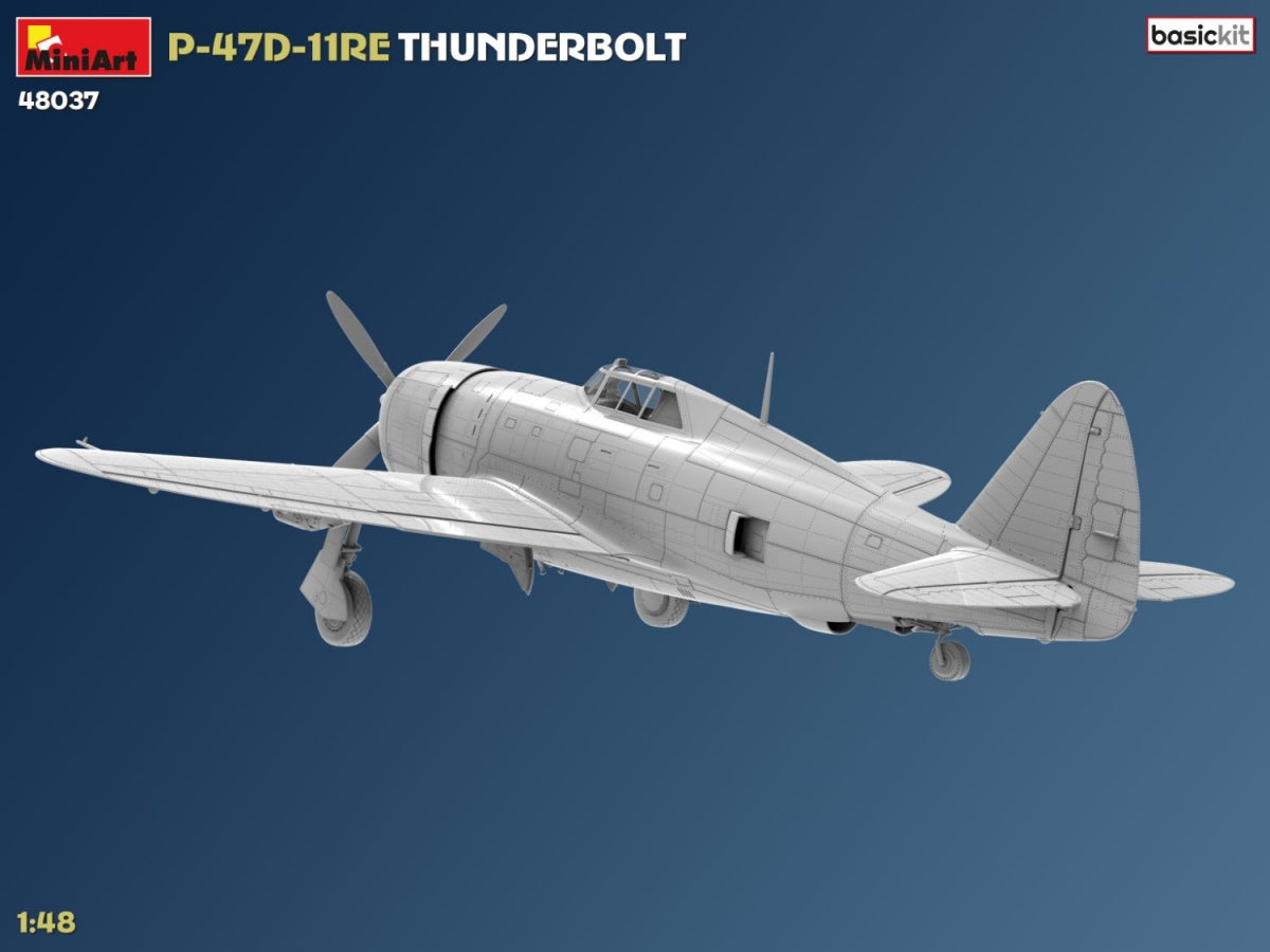 MiniArt 48037 P-47D-11RE Thunderbolt. Basic Kit 1/48 – imagen 6