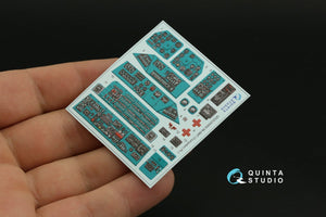 Quinta Studio QDS-35065 Mi-8MT 3D-Printed &amp;amp; coloured Interior on decal paper (Trumpeter) (Small version) 1/35 – immagine 5