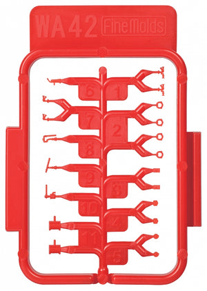 Fine Molds WA42 Lifebuoy Ring &amp;amp; Fire Extinguishing equipment for Modern Vessels 1/700 – immagine 3