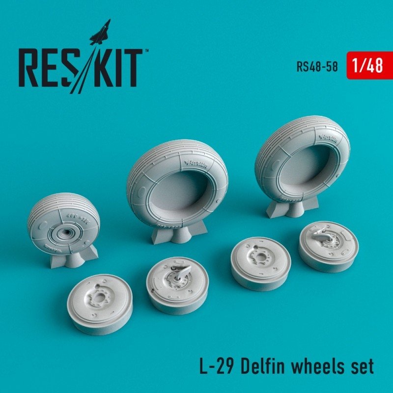 RESKIT RS48-0058 L-29 wheels set 1/48