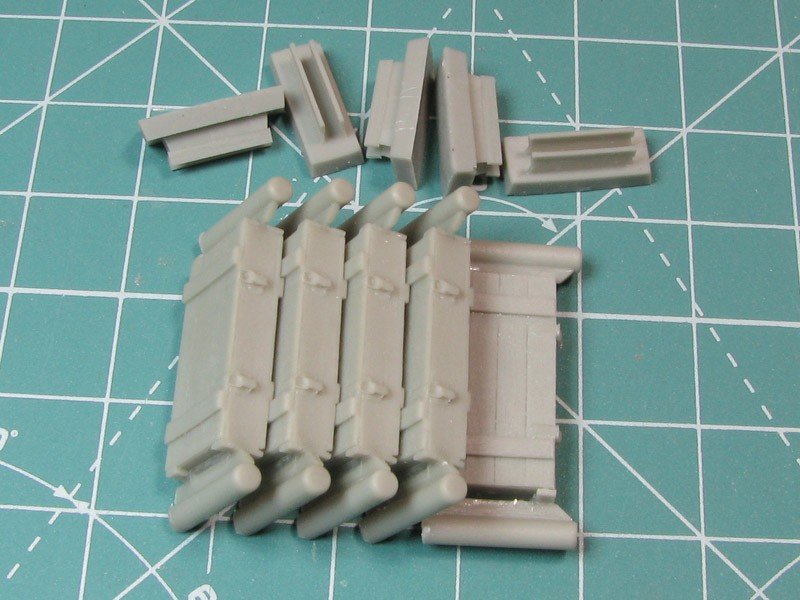 Eureka XXL E-003 Zestaw 5-ciu skrzynek amunicyjnych 1/35 – Bild 3