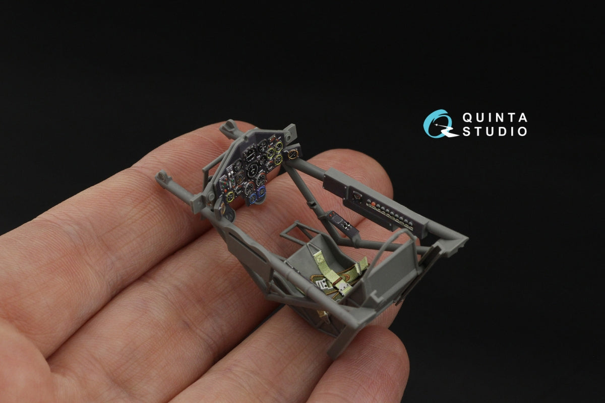 Quinta Studio QD32253 Horten Ho 229A 3D-Printed &amp;amp; coloured Interior on decal paper (Takom) 1/32 – immagine 9