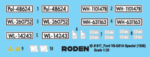 Roden 817 Ford V8 G81A 1/35 – imagen 3