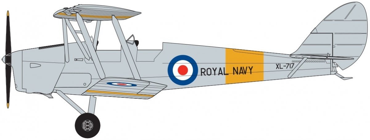 Airfix 02106 de Havilland DH.82a Tiger Moth 1/72 – immagine 4