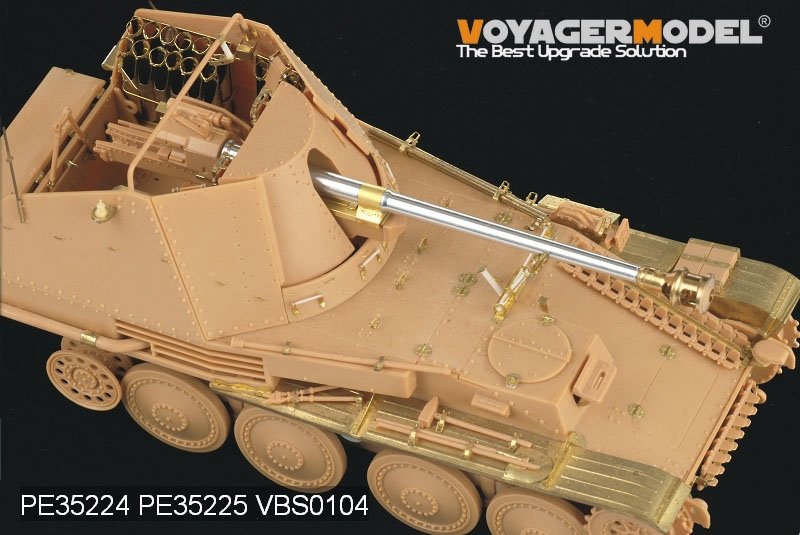 Voyager Model PE35225 WWII German Marder III M Fenders for TAMIYA 35255 1/35 – zdjęcie 6