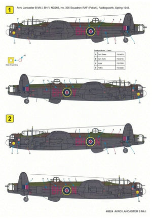 Techmod 48824 Avro Lancaster B Mk I 1/48 – immagine 3