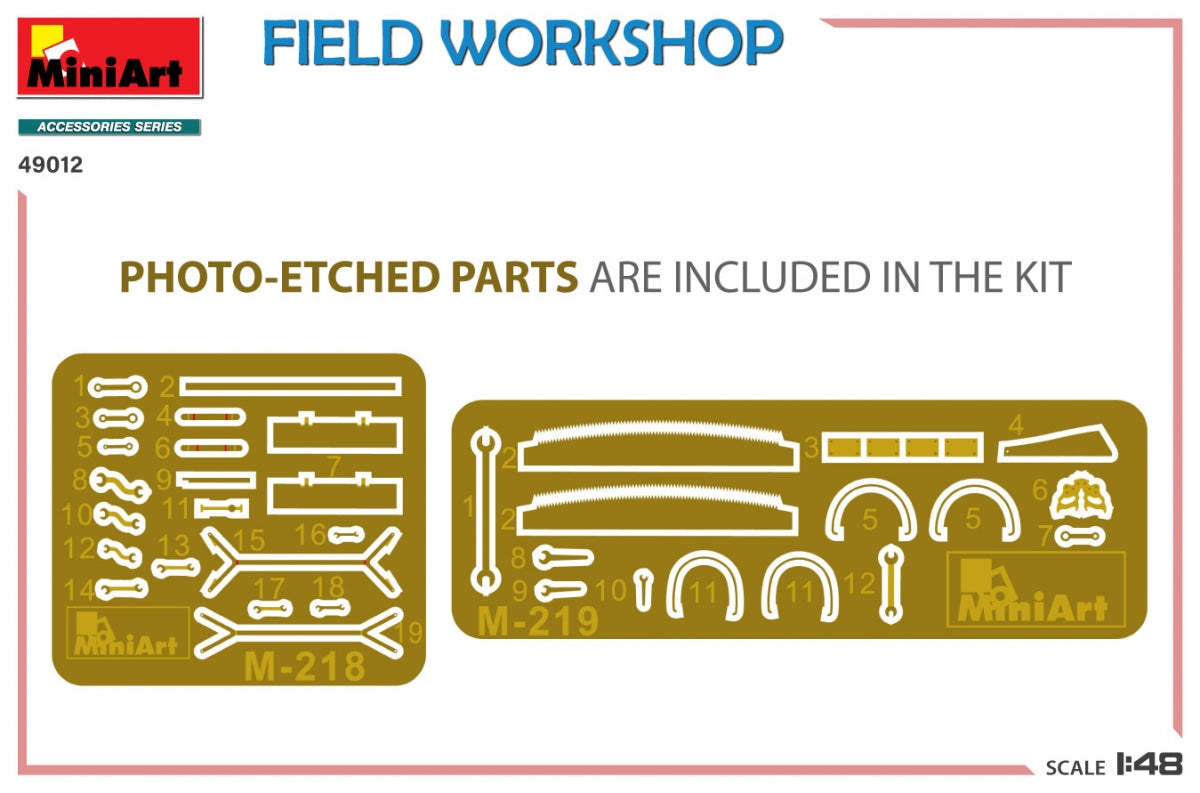 MiniArt 49012 FIELD WORKSHOP 1/48 – image 2