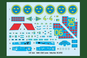 Hobby Boss 81752 SAAB J-32B/E Lansen  – image 4