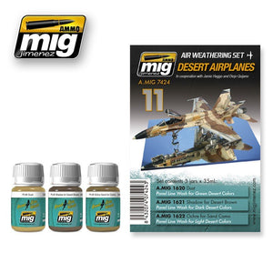 Munitions de Mig Jimenez 7424 ensemble d&amp;#39;avions du désert