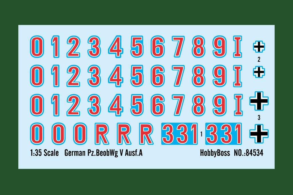 Hobby Boss 84534 German Pz.BeobWg V Ausf.A 1/35 – zdjęcie 11