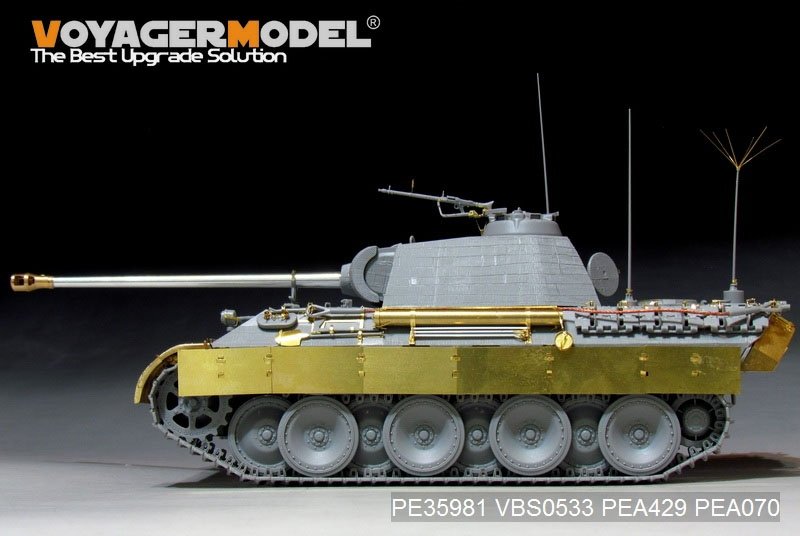 Voyager Model PE35981 WWII German Panther A Tank Basic For TAKOM 1/35 – Bild 18