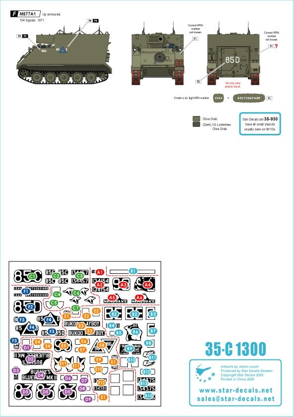 Star Decals 35-C1300 Australia in Vietnam 3 1/35 – immagine 2